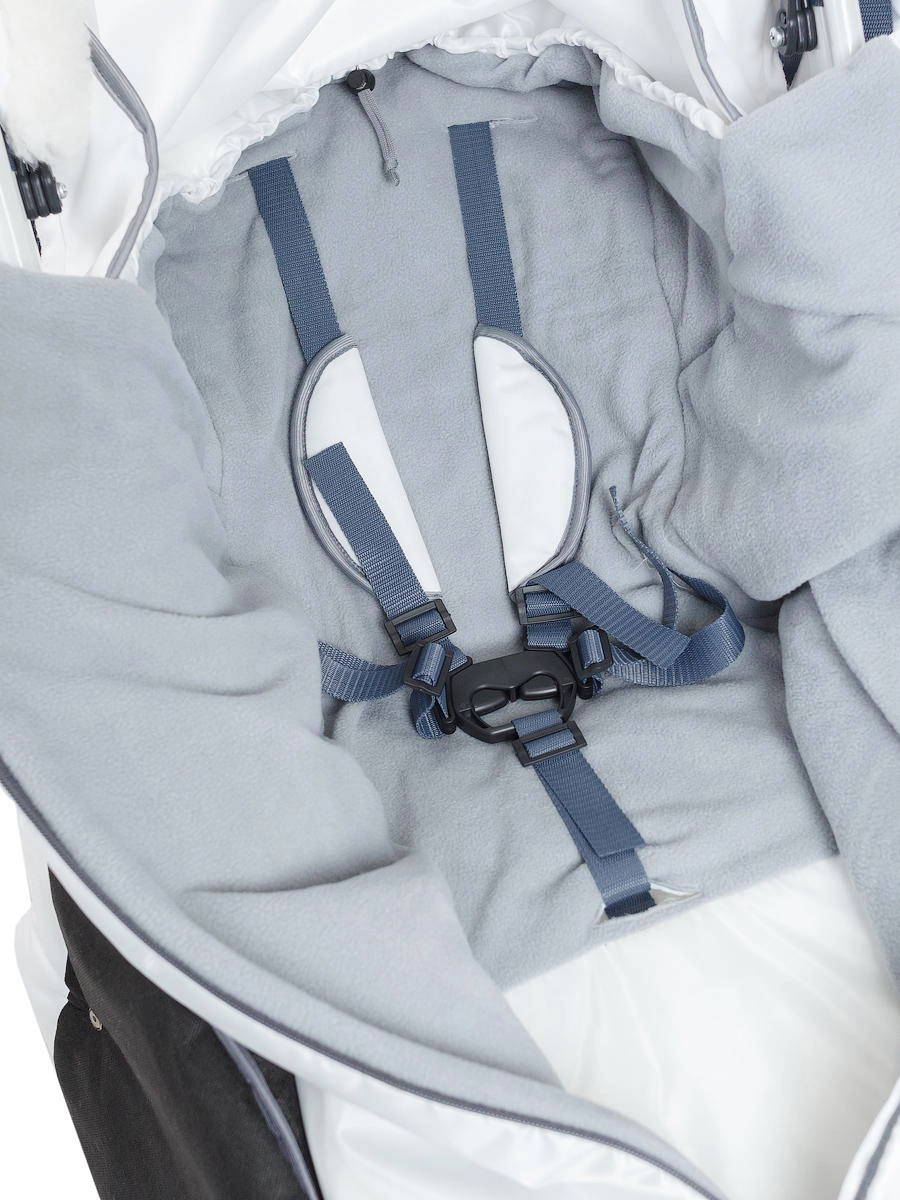 Санки-коляска Pikate Arctic белый sc1axr3smky8y6kwz9j9nwj8cb24fydk