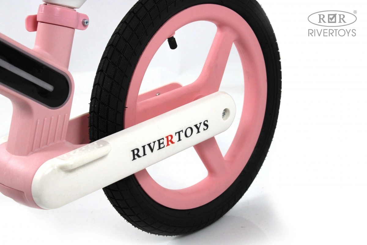 Детский беговел RiverToys HB-003 розовый mr807lmc3fosmimgo3m5m555voo88tkk