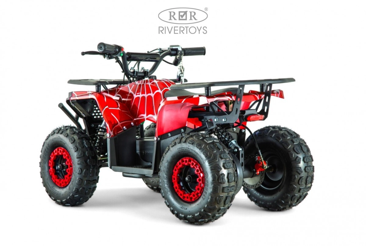 Детский электроквадроцикл RiverToys MIKA LUX красный Spider wli98g4t3vgv0bdjao7dqk7cq5u7rnki