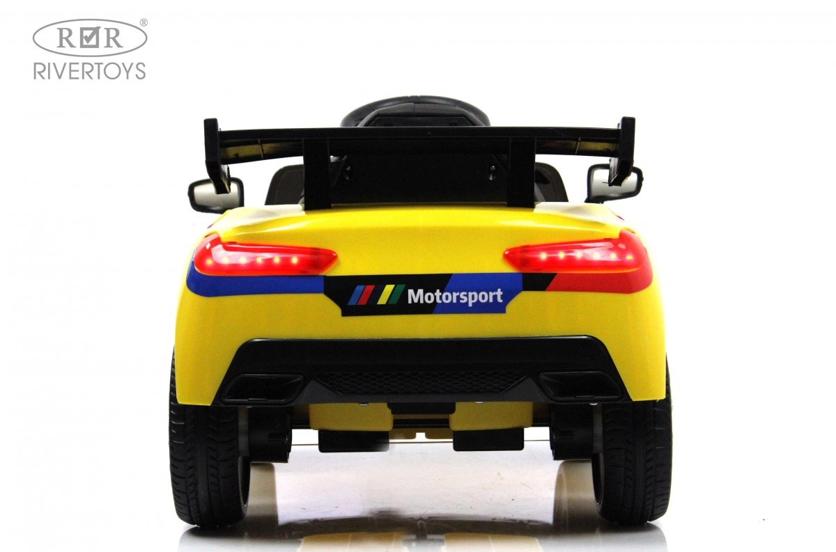 Детский электромобиль RiverToys F444FF желтый mndozu4sw9etov3gjc11cfwugio43cfb
