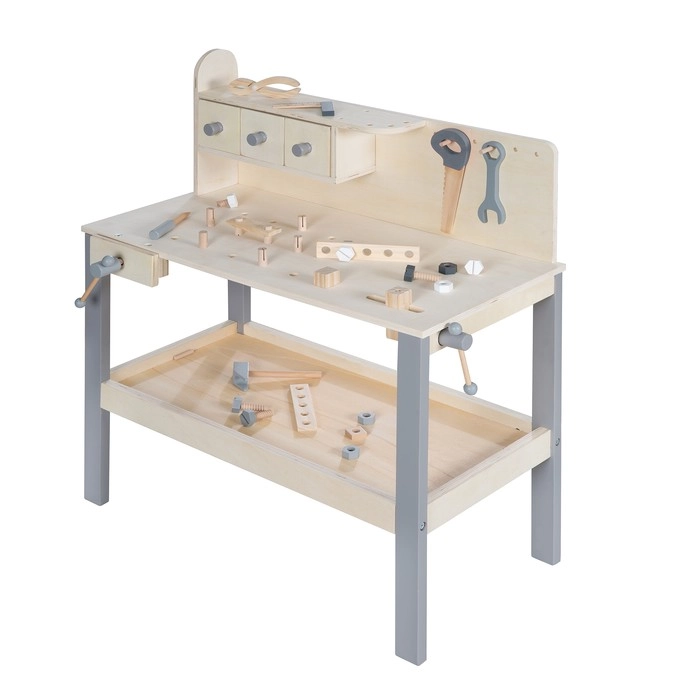 Детская мастерская Roba для мальчиков с аксессуарами 97210GA натуральный/серый 1dxi5hwtn2jfpxfon84sbqv9nkeepgnc