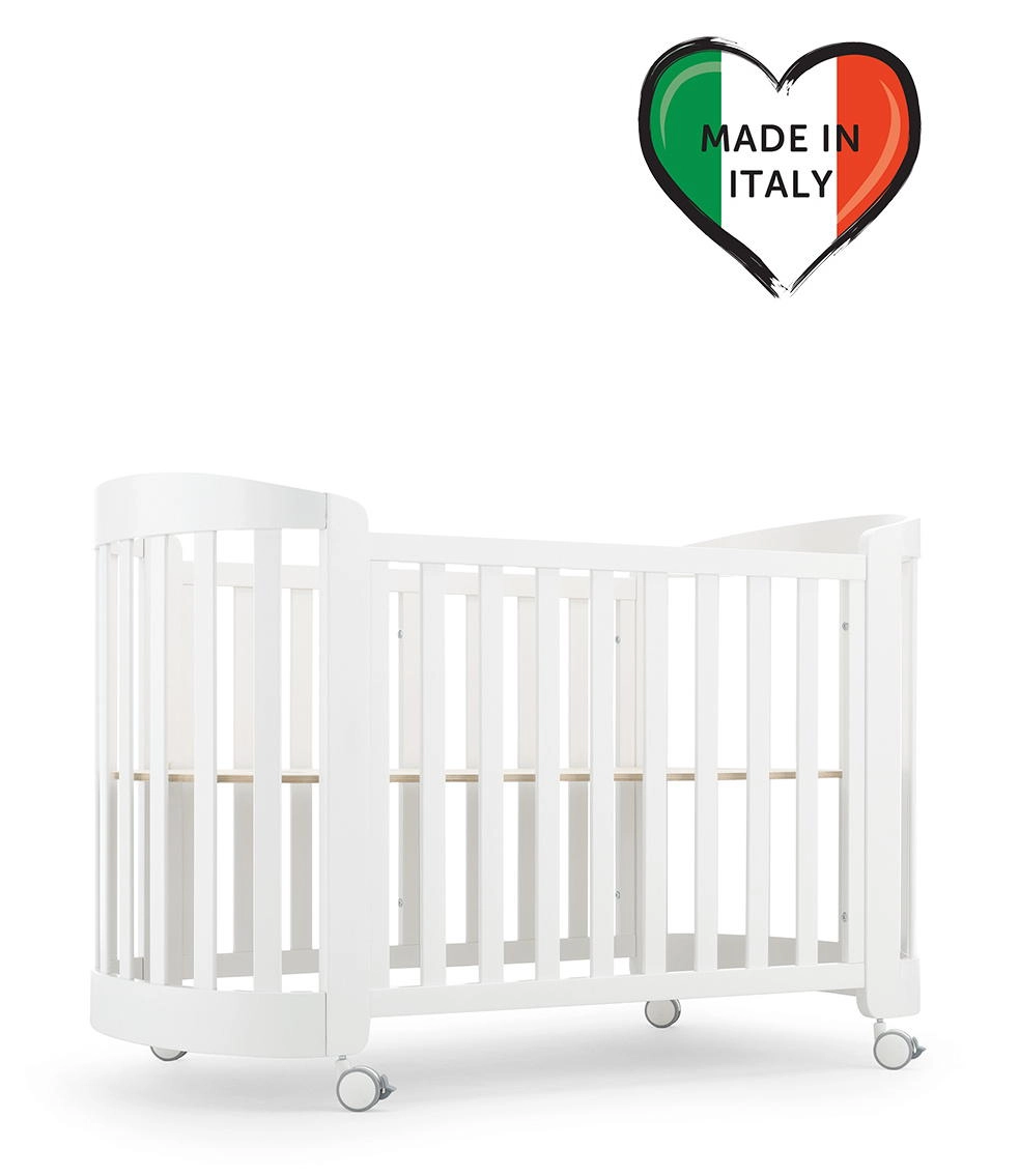 Детская кроватка Erbesi Sweet с матрасом Белый ukjmgkb54i6cetvgd07ce3q1hm9k0s1o