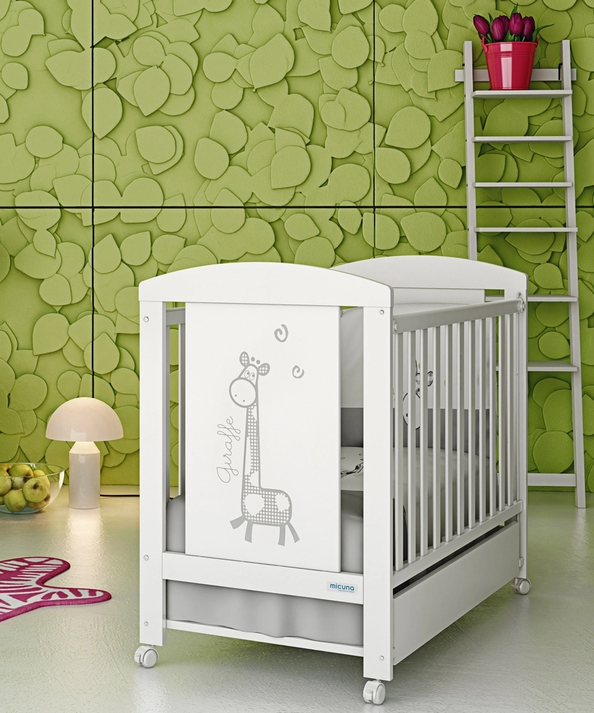 Детская кроватка Micuna Sabana 120х60 White 108083185-detskaya-krovatka-micuna-sabana-120h60-white