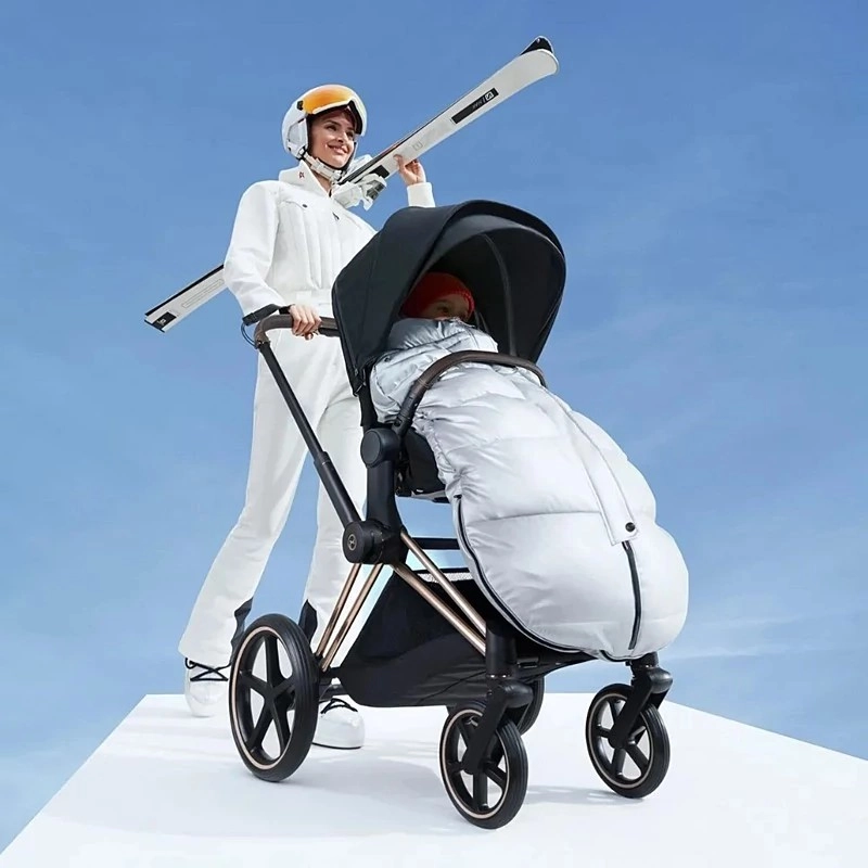 Накидка на ноги для коляски Cybex PRIAM Winter Arctic Silver5