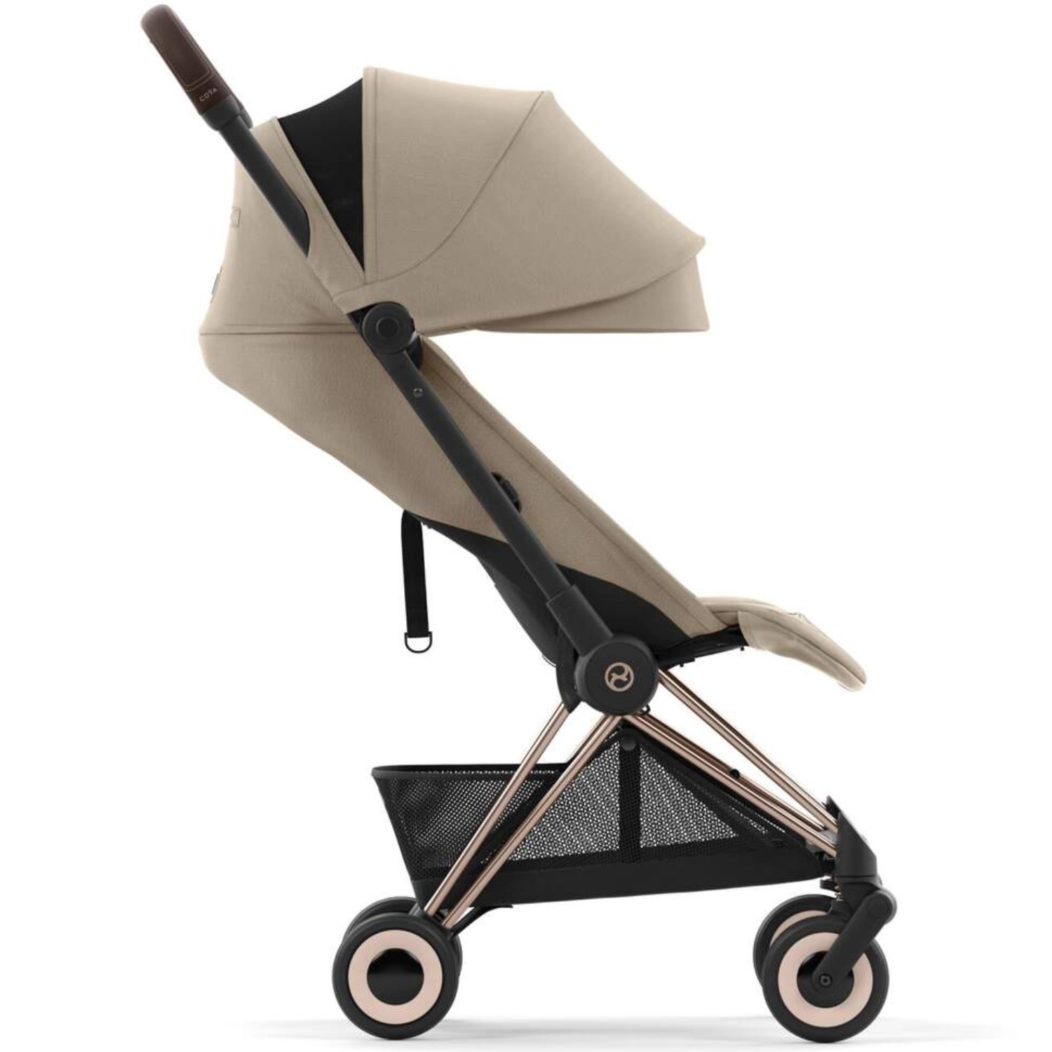 Коляска прогулочная Cybex Coya шасси Rosegold доп2