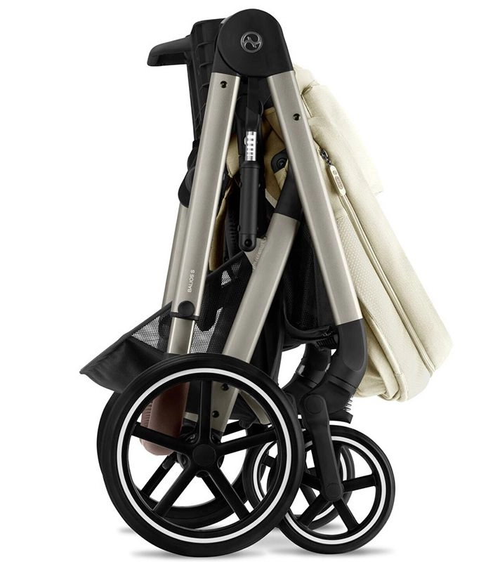Прогулочная коляска Cybex Balios S Lux TPE Seashell Beige с дождевиком 5wl9c8yj2pjtx16n3n7u6pxe9n9lz0m1