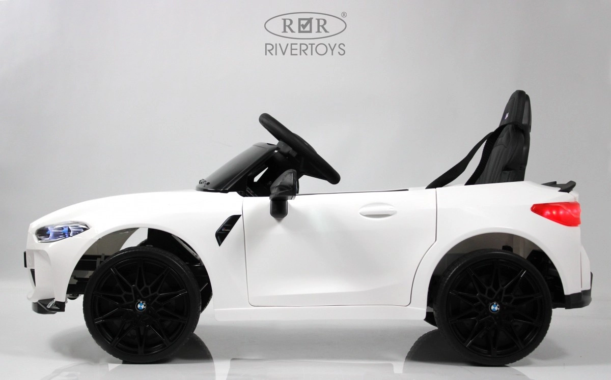Детский электромобиль RiverToys BMW M4 A004AA белый ihi2ewn042ey8bk717oxcawpbm5f162f