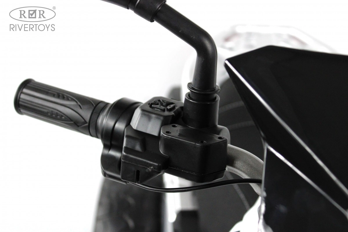 Детский электромотоцикл RiverToys М111БХ белый n8n5kxnvxqov9efpwiv05yvp74dgwy08