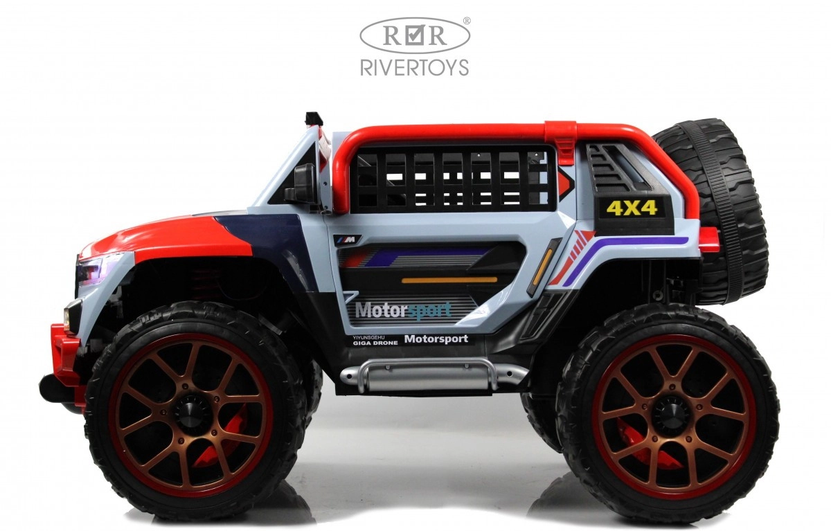 Детский электромобиль RiverToys K007AM синий 645h60tj35ghmhoylkcj0tfkvr4tky13