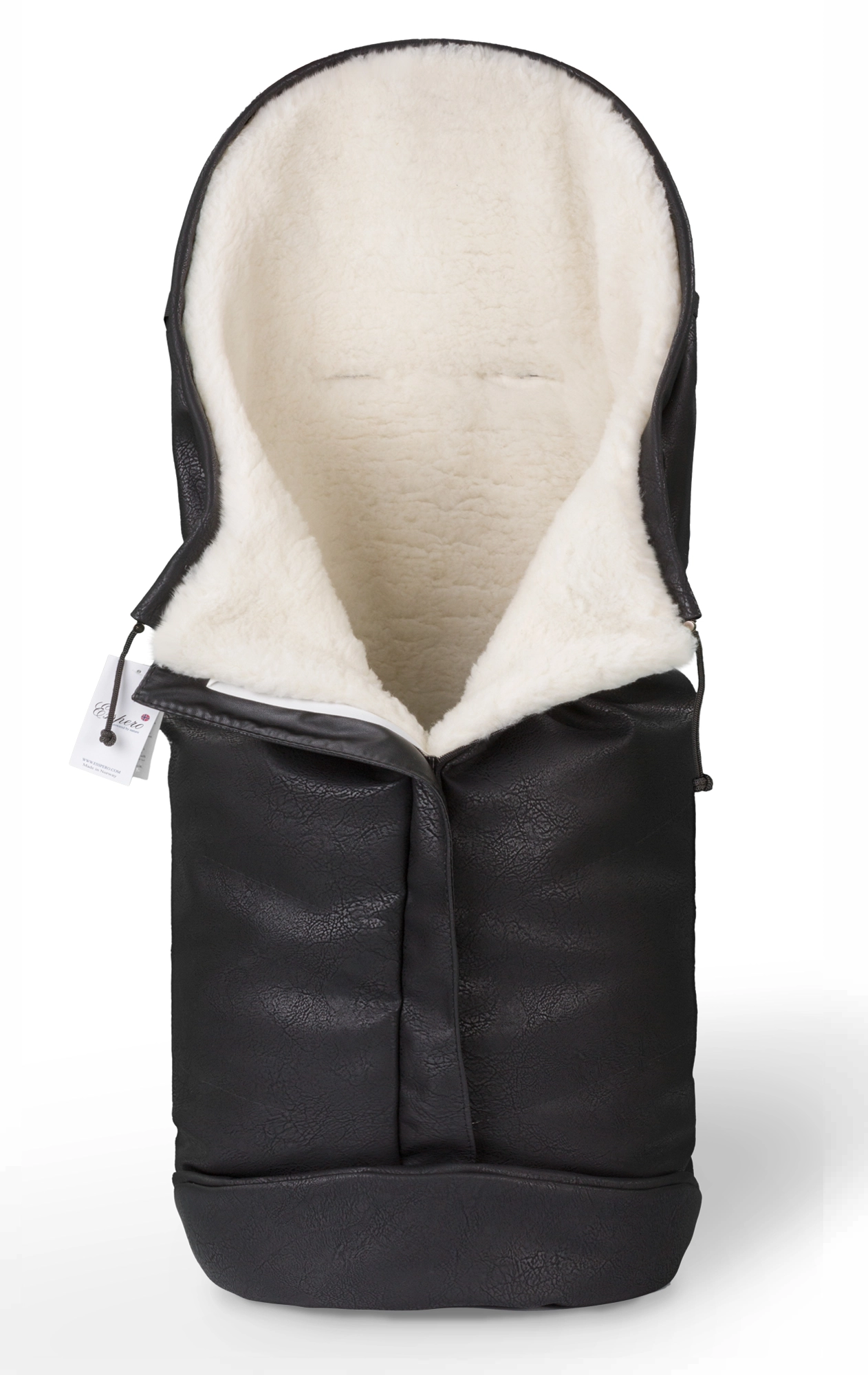 Конверт в коляску Esspero Sleeping Bag Arctic (натуральная 100% шерсть) Black bd9895bb946f38a2a0ef493797130ec2