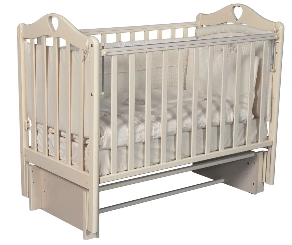 Детская кроватка АНТЕЛ Karolina 3/5 УМ  Слоновая кость 108131279-detskaya-krovatka-antel-karolina-3-5-um--slonovaya-kost