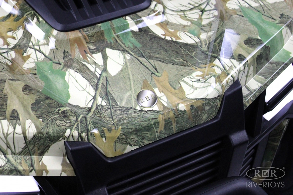 Детский электромобиль RiverToys Buggy P333PP зеленый камуфляж 0fzrmyf944ar8i815m3dluoo27s2r96i