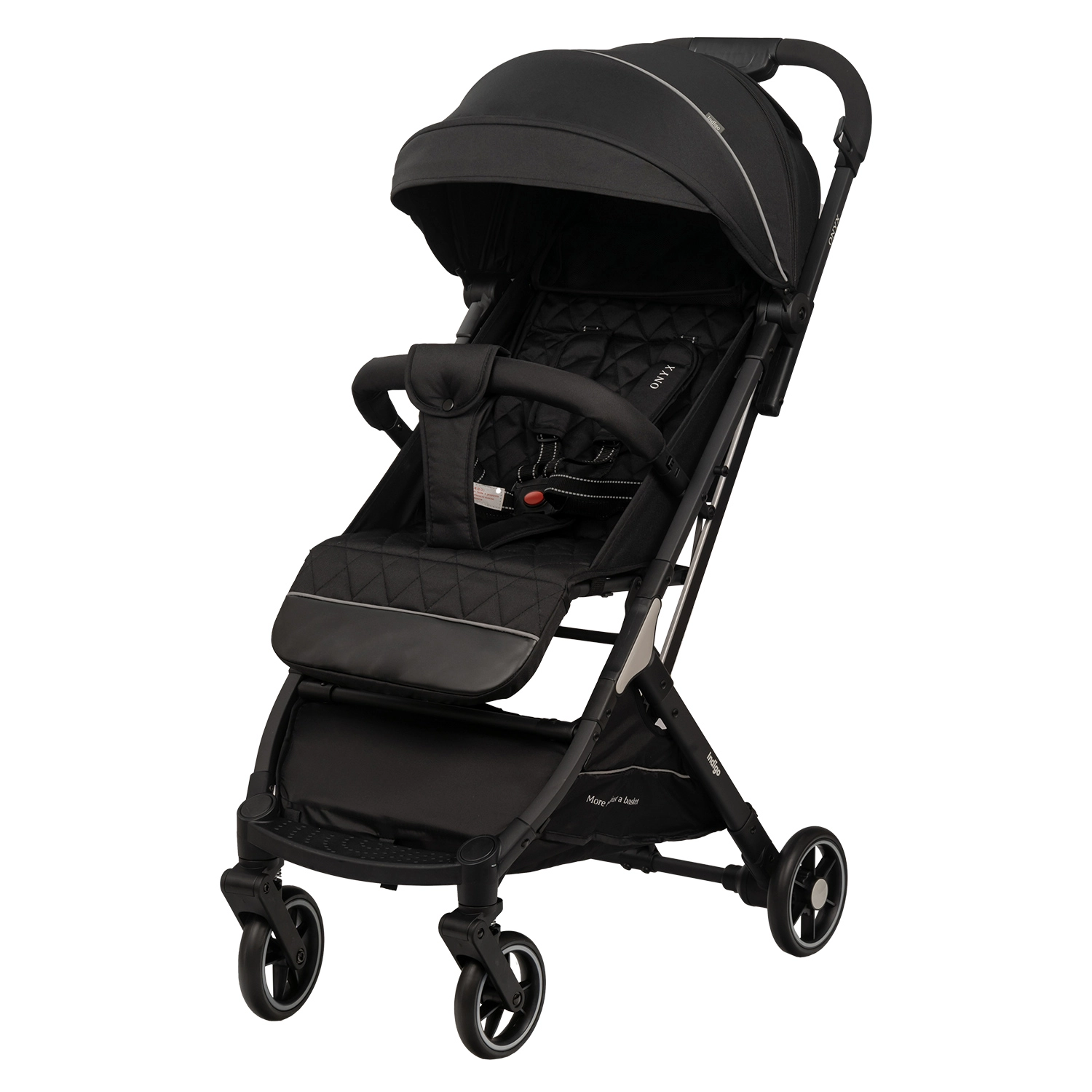 Прогулочная коляска INDIGO ONYX  черный 45de2a452b0771e9589aa6cb77cee021
