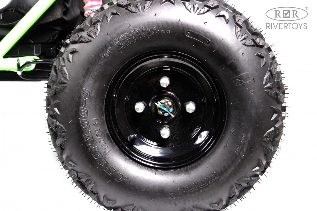 Детский электромобиль багги RiverToys A999AA зеленый 7bbsh33f3q5hiphz7zqhyr47raay2ue9