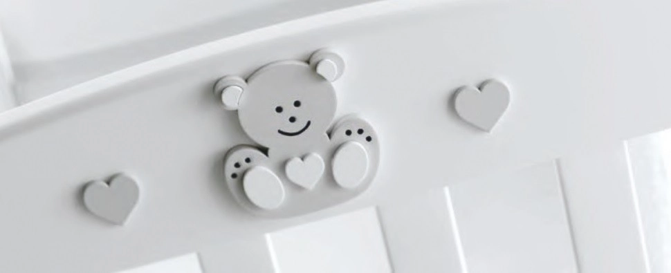 Детская кроватка Erbesi Charly белый/серый es2dyc5g5xgfbx1eeyqwc1nmtkunrd7v