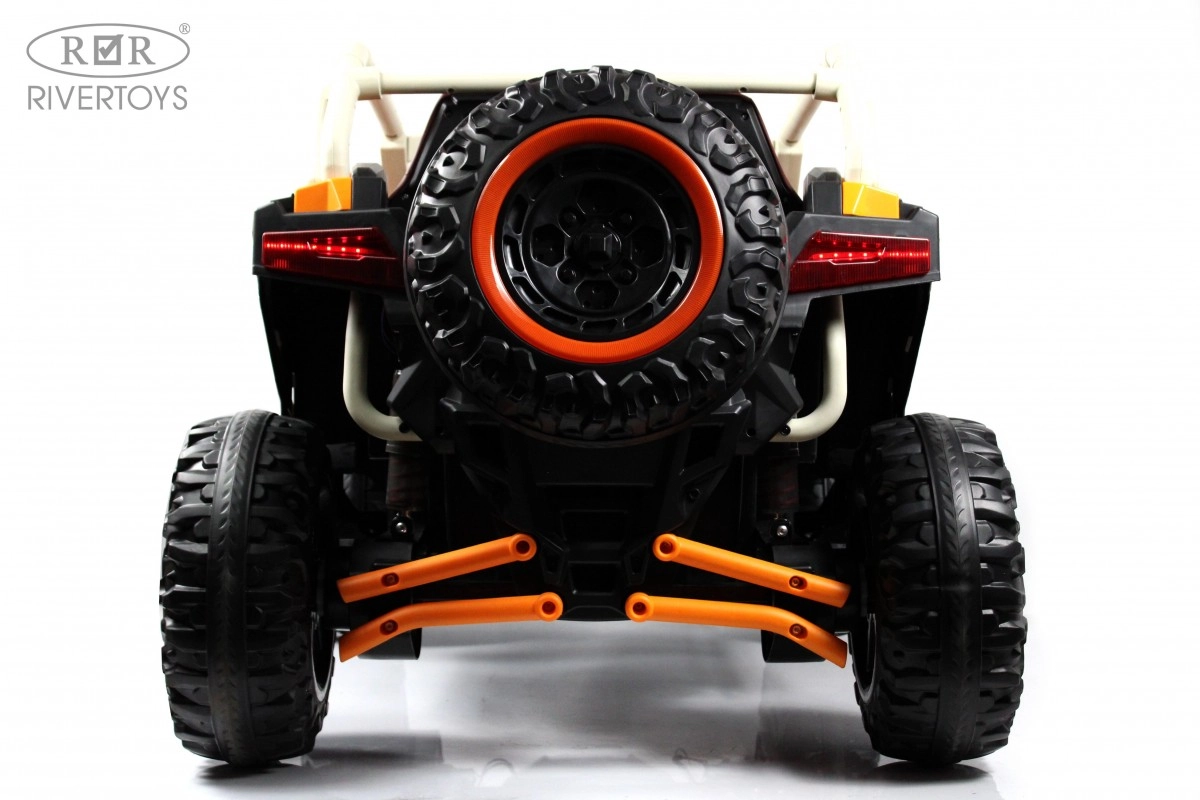 Детский электромобиль RiverToys E001EE оранжевый 3uwdpv2jmb7f9qzgw3i1gwhot5l5yj6g