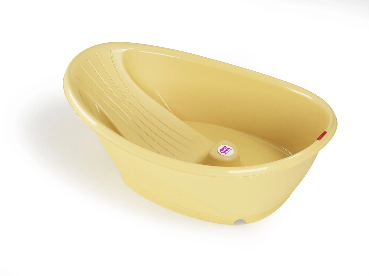 Ванночка для купания Ok Baby Bella (жёлтый 13)