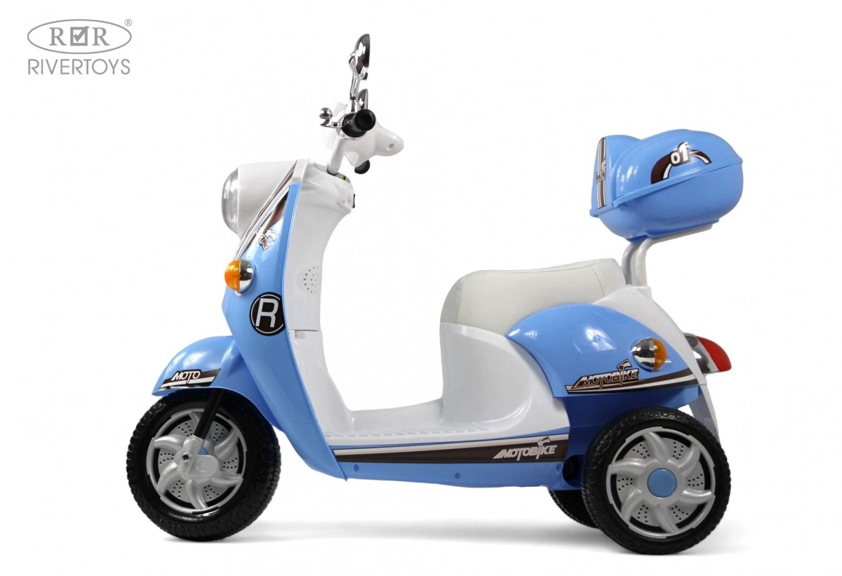Детский электромобиль RiverToys Z444ZZ синий gabnmprhrpn5stgkrky1uaa82evxi2tz