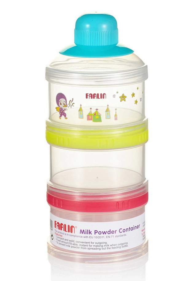 Набор сборных контейнеров для молока и питания Farlin, 3 шт. без крышки Голубой 108101036-nabor-sbornih-konteinerov-dlya-moloka-i-pitaniya-farlin-3-sh