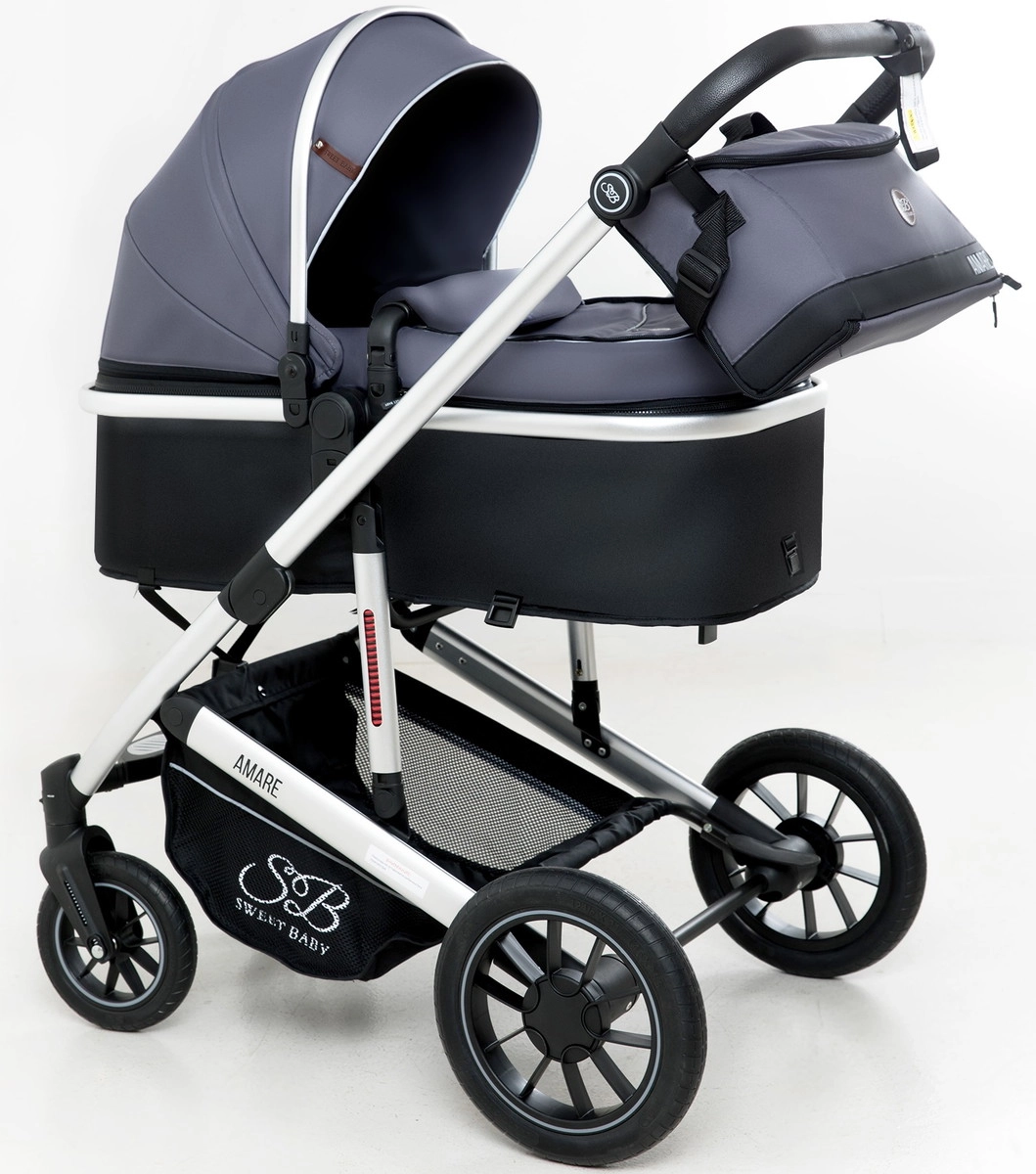Коляска-трансформер 2 в 1 Sweet Baby Amare Grey 9ch2j97z5lv0zv1c2921ibgsm5lvgzgh