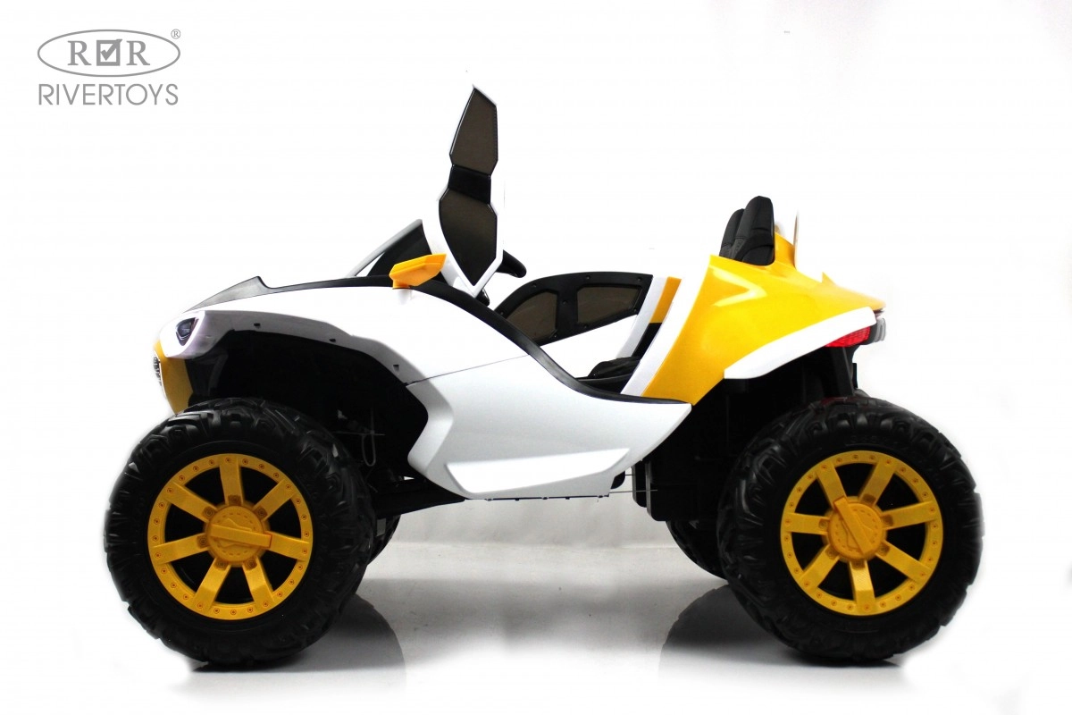 Детский электромобиль RiverToys K888AM желтый 9pxte4oi4jr56auwuddmjfx29u747tg2