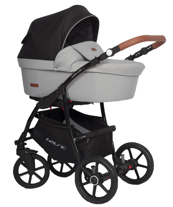 Детская коляска Riko Basic Bella Lux 2 в 1 (02 серый)