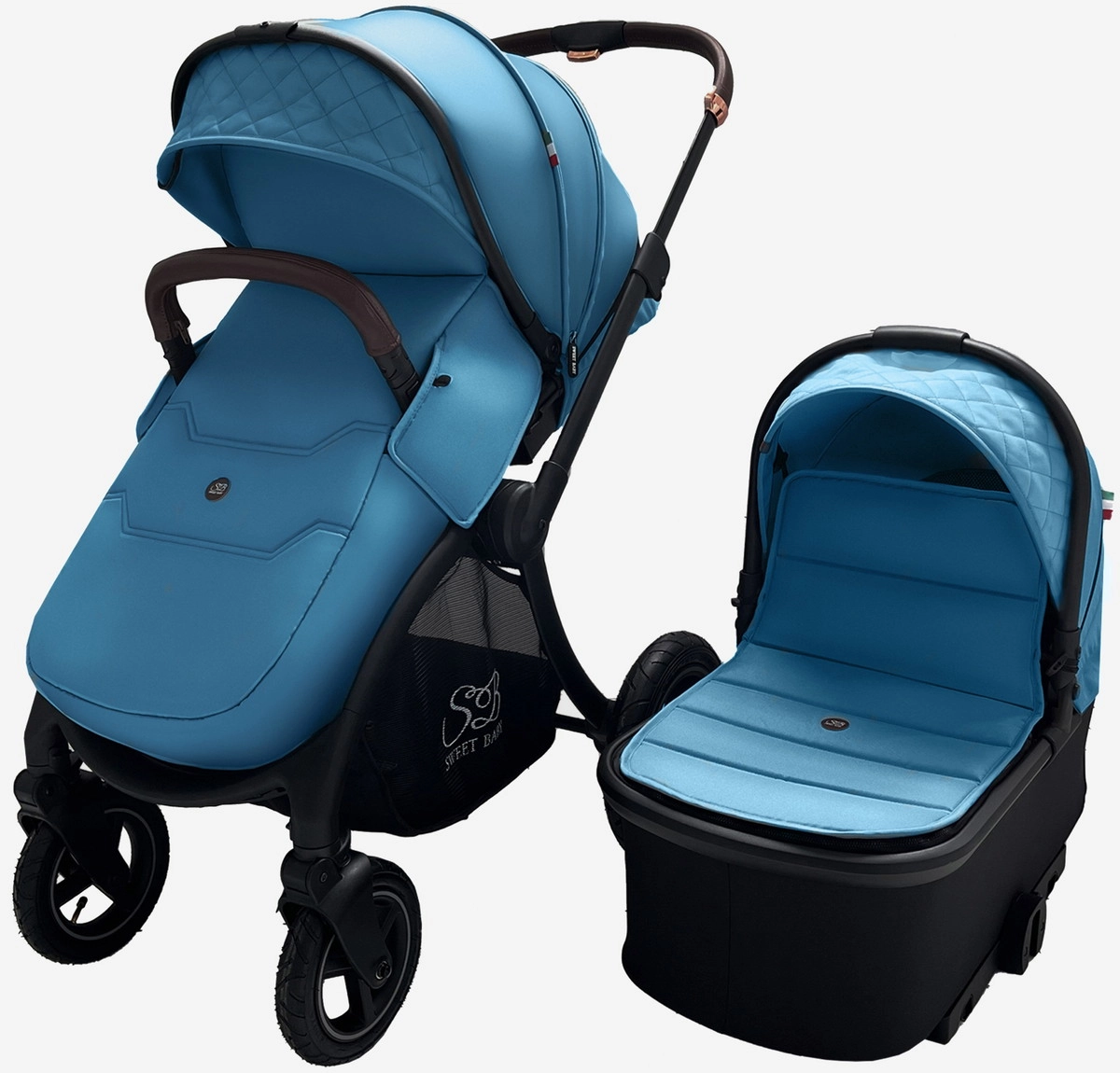 Коляска 2 в 1 Sweet Baby Cupola Dark Green Neo tl46ifltst12yvmriwpmdwoqb29h0udn