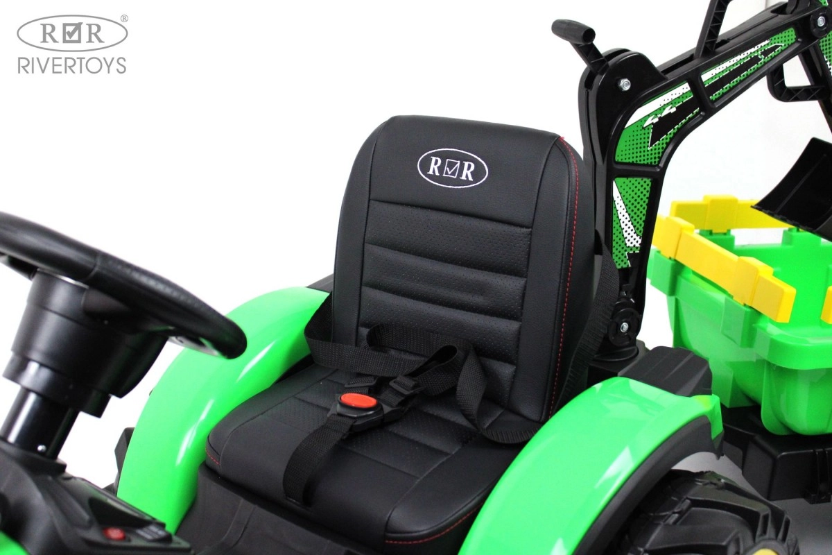 Детский электромобиль RiverToys экскаватор-погрузчик A777MP GREEN зеленый pfq1carvf027a2srgohqo5ndeyysh4z4