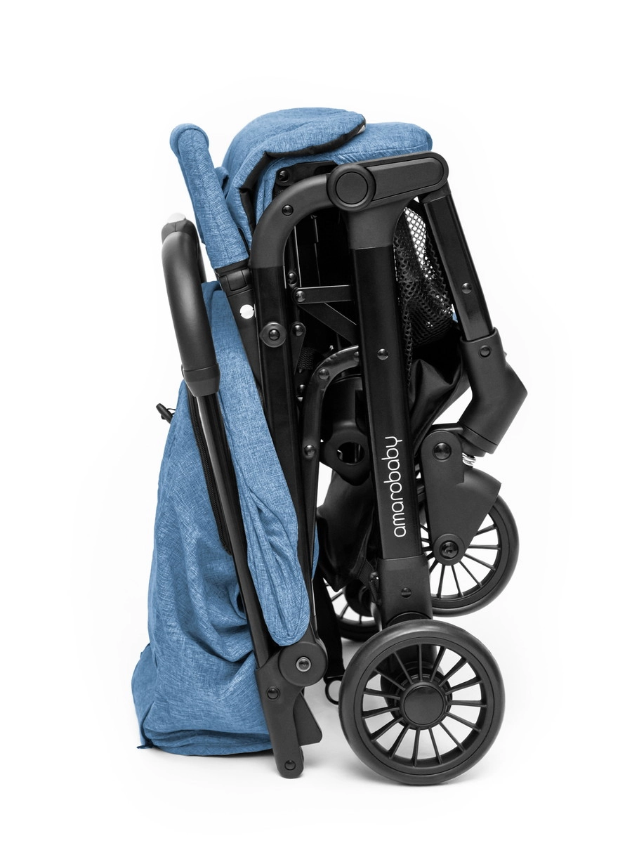 Прогулочная коляска Amarobaby Voyager Синий t11ldill0vv3wof605783491ffivuzwf