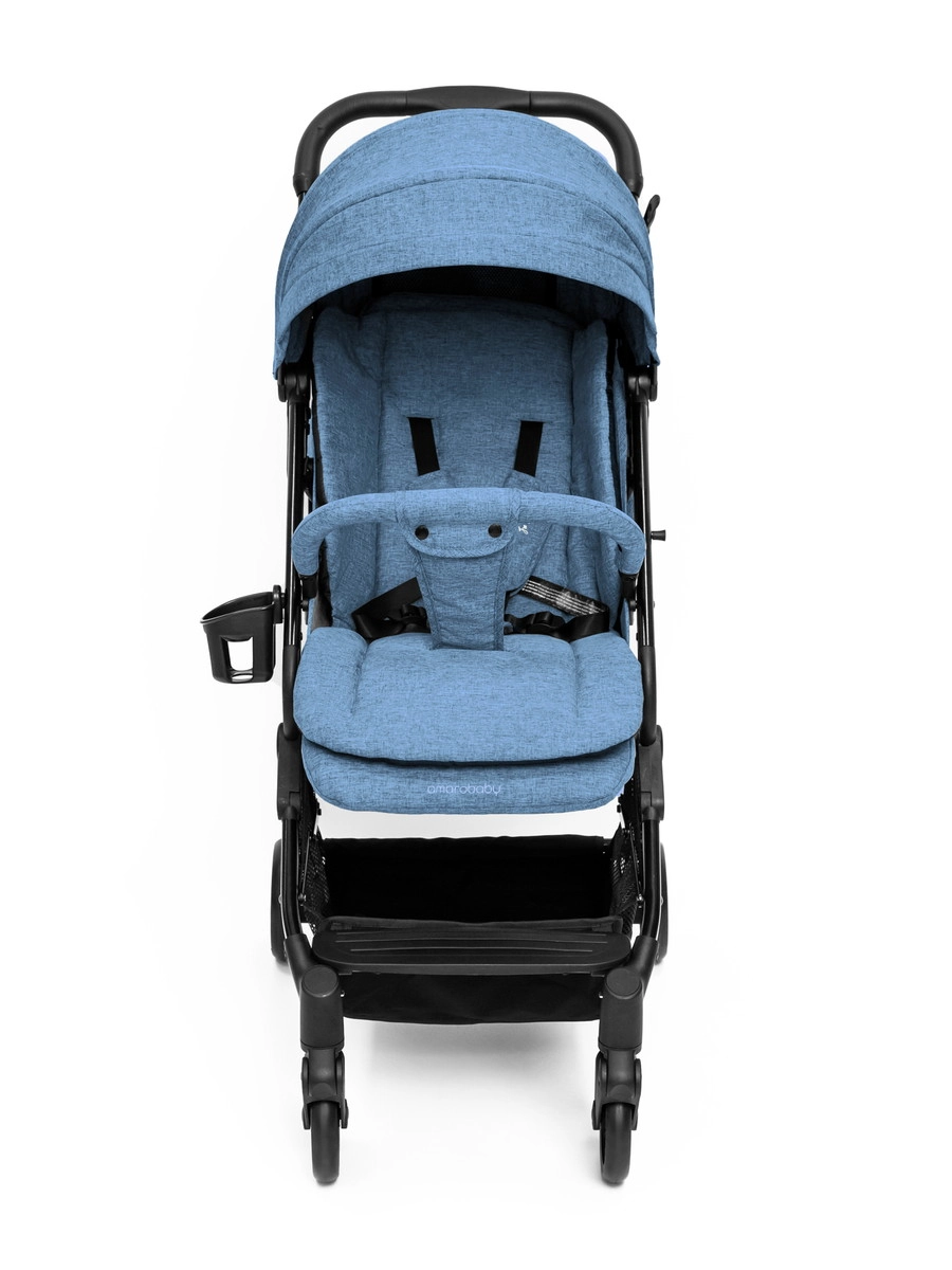 Прогулочная коляска Amarobaby Voyager Синий hjds4dwsj44yig4anglauln67n4id7op