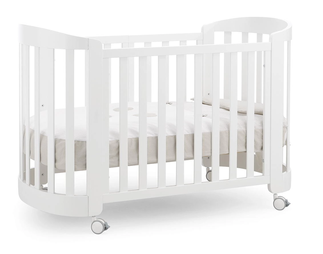 Детская кроватка Erbesi Sweet с матрасом Белый y5a0ta84cqkhikkr3aff4c3sw1e9h7dv