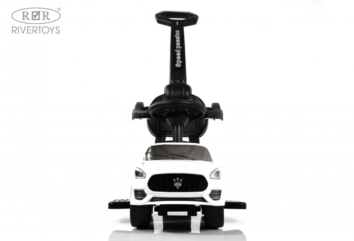 Детский толокар RiverToys L003LL-M белый bjnhptdtxlvtao0hym3gvsd477e9053r