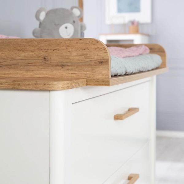 Пеленальный комод Roba Ava белый/натуральный 5ztrdugy6ws88q7ic2x2d87w1vti9cp5