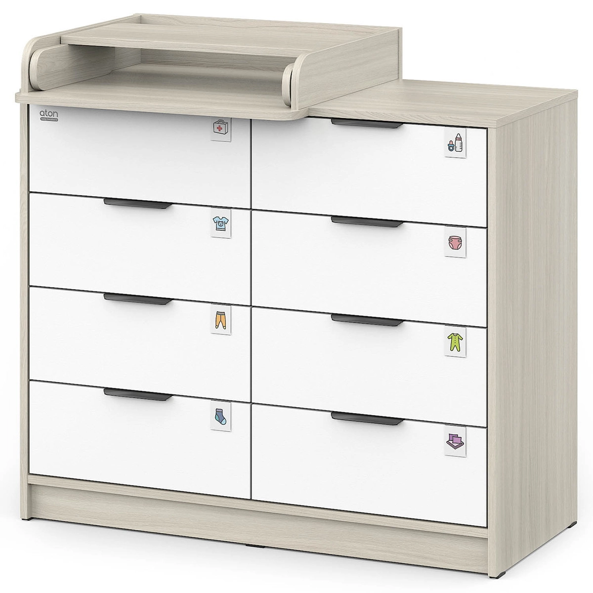 Детский пеленальный комод Атон М Zeus 1008 ЛДСП шимо светлый-белый 0ttcw3ers0mqdl792rp3qb0ko8neowrw