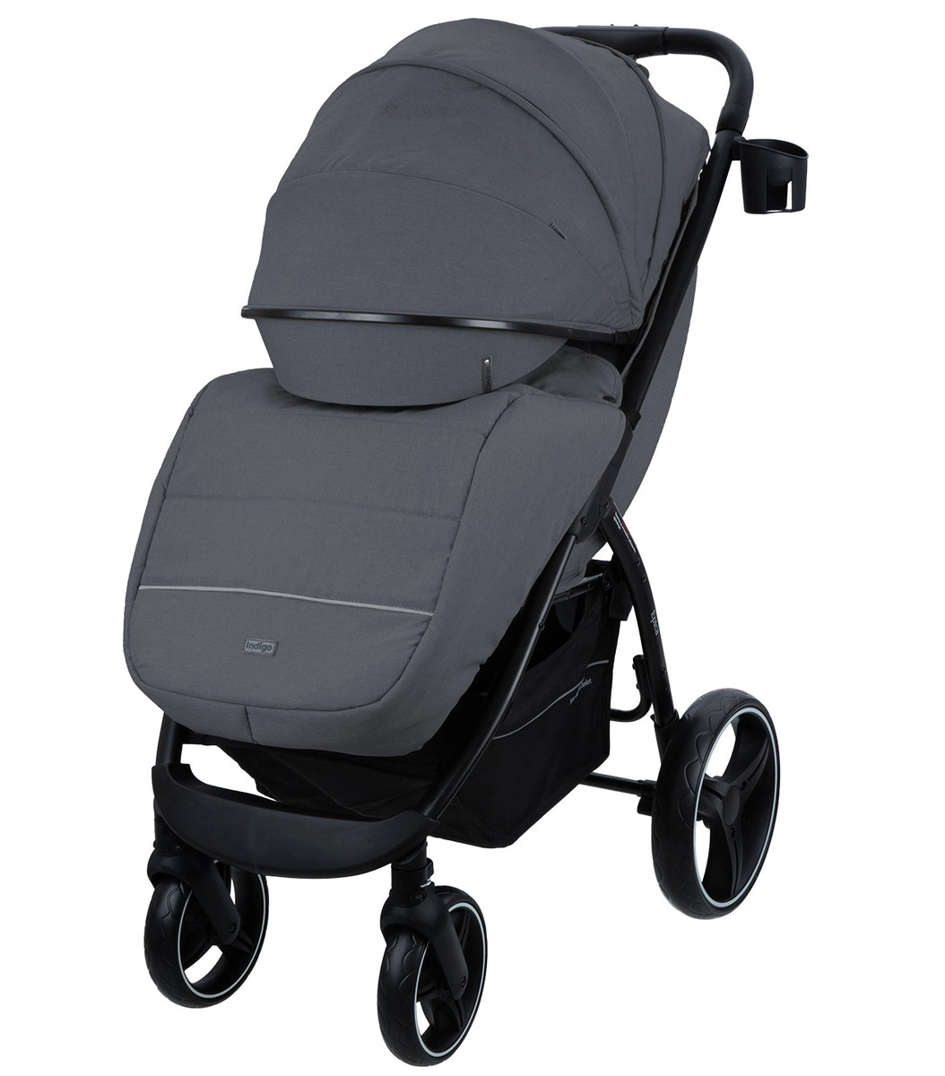Прогулочная коляска INDIGO EPICA XL  темно-серый qwa7i11p7mkpq1uqe1zlweqlmu7itpau