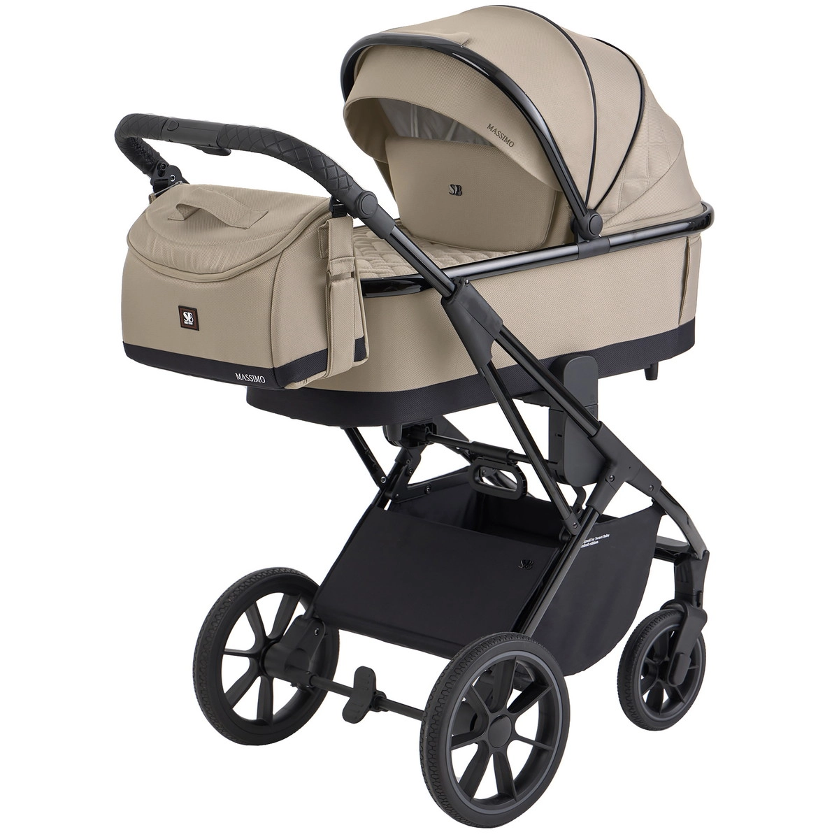 Детская коляска Sweet Baby Massimo SBL 2 в 1 Beige eib9s9nbryv17hcfwgaq8bu9wgd7yuul