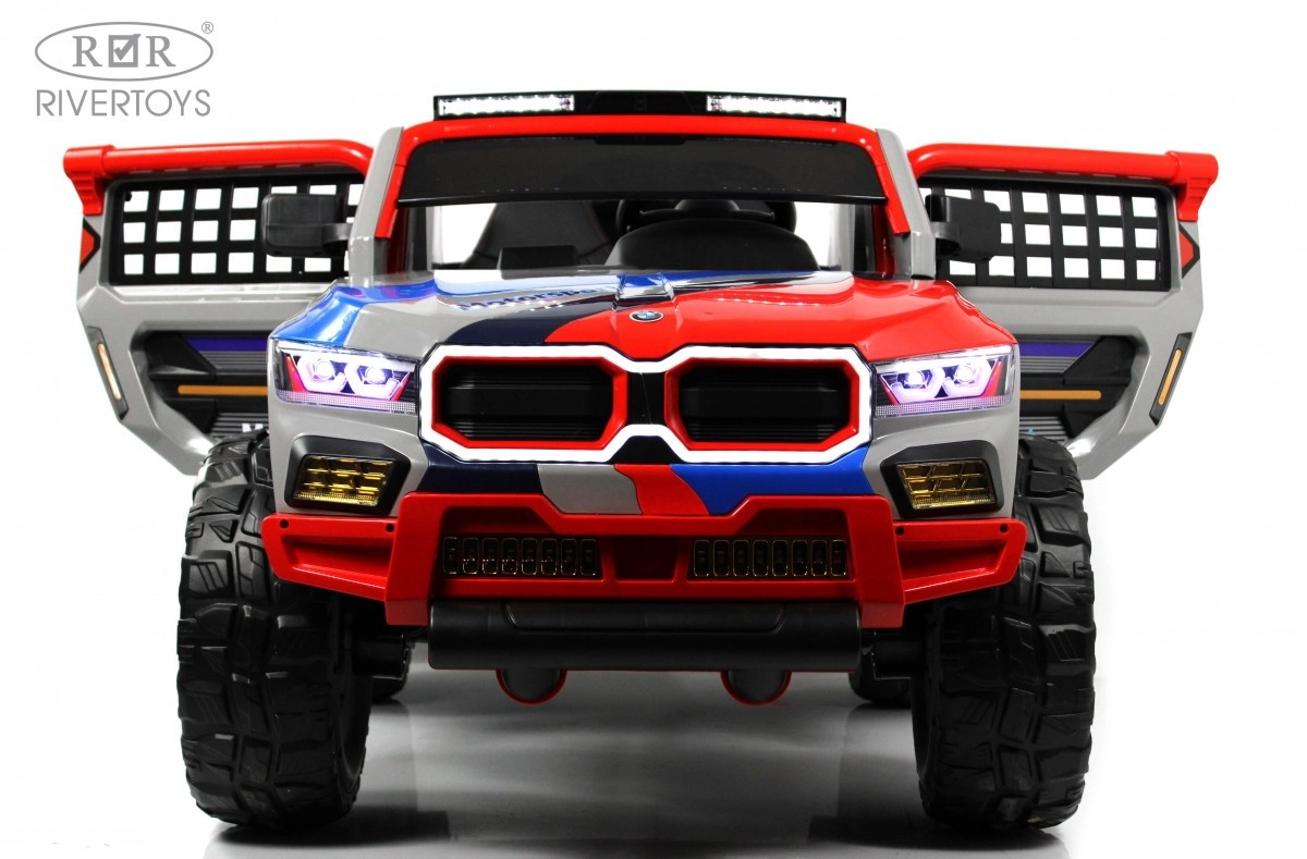 Детский электромобиль RiverToys K007AM серый mibkhb4x1cw5egr109xmqlsjdytrmorb