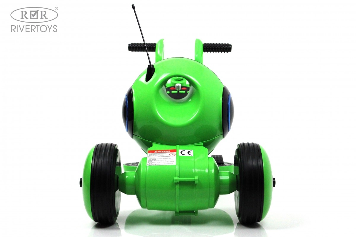 Детский электромотоцикл RiverToys Мoto HL300 зеленый s62z7x787tydpp793otyg4710uyysvkv