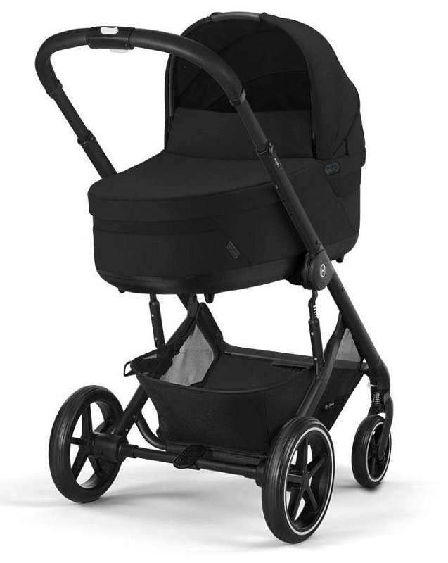 Коляска Cybex Balios S Lux BLK 2025 Aton B2 i-Size Volcano Black 3 в 1 Moon Black2