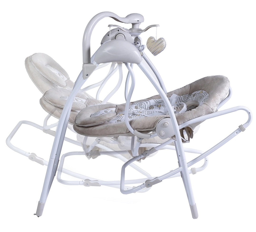 Электрокачели Sweet Baby Pure Pinguino 2 в 1 crema leqraa0uq3uzn8aoctvh0fizlw4olc5l