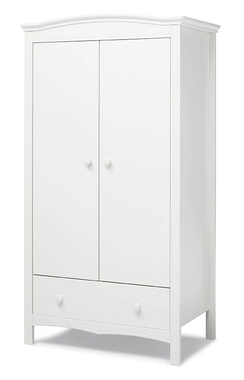 Шкаф двустворчатый Erbesi Sonia белый 98ae6574661c3d37f0df0168578d6552