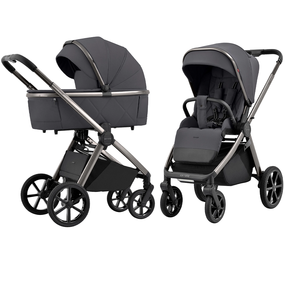 Коляска 2 в 1 Carrello Omega CRL-6530/1 Excellent Grey 108134162-kolyaska-2-v-1-carrello-omega-crl-6530-1-excellent-grey