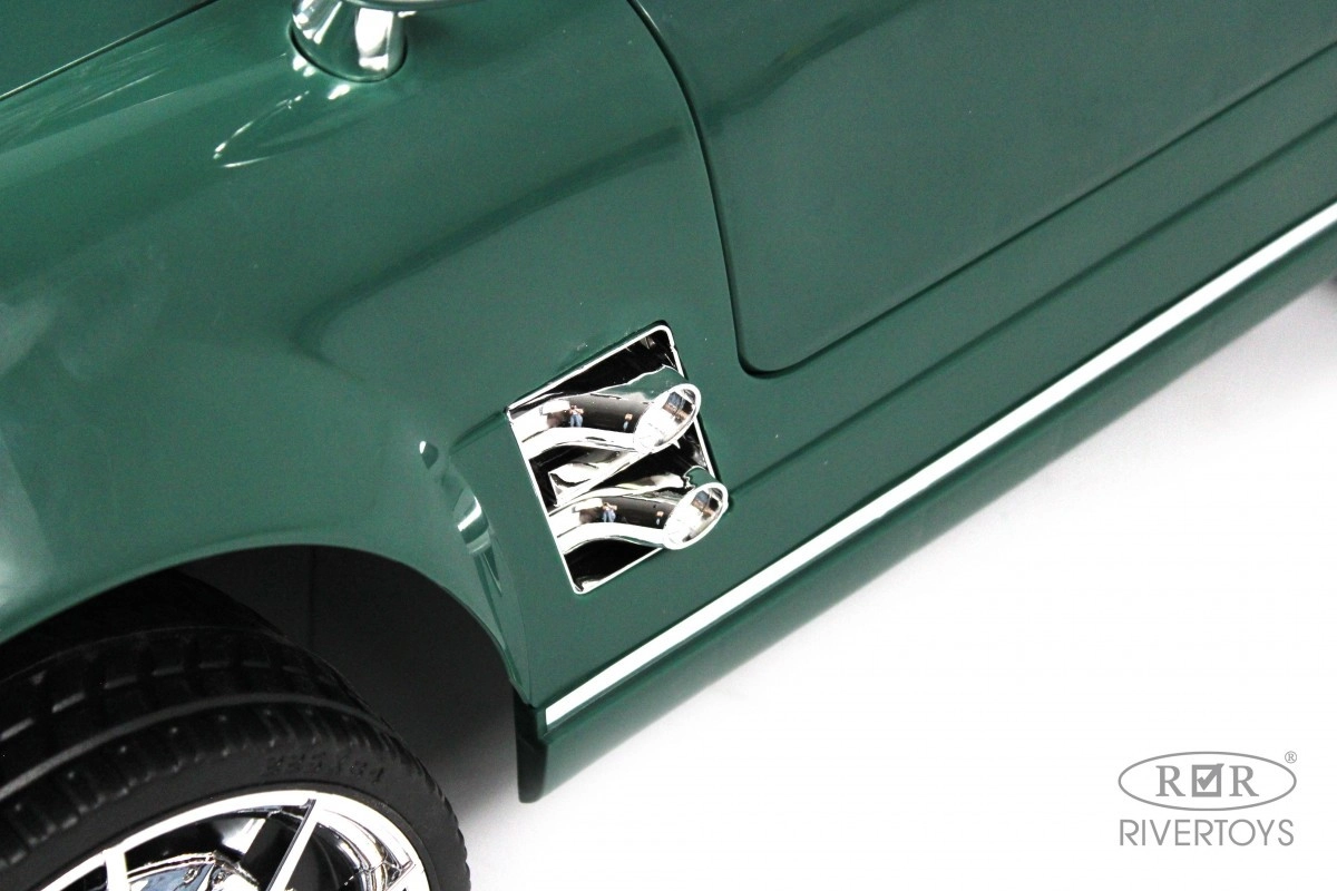 Детский электромобиль RiverToys C555MC зеленый 8i6mle9mg2x8xwbha6av2q06wx03a1ja