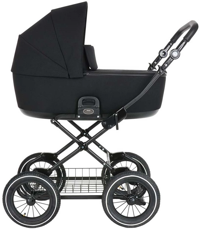 Коляска 2 в 1 Roan Bass Next Classic, d12 Black /d12/руч.Коричневый p8akdzd3z8kd77qo4a1lrjuyzthpe31s
