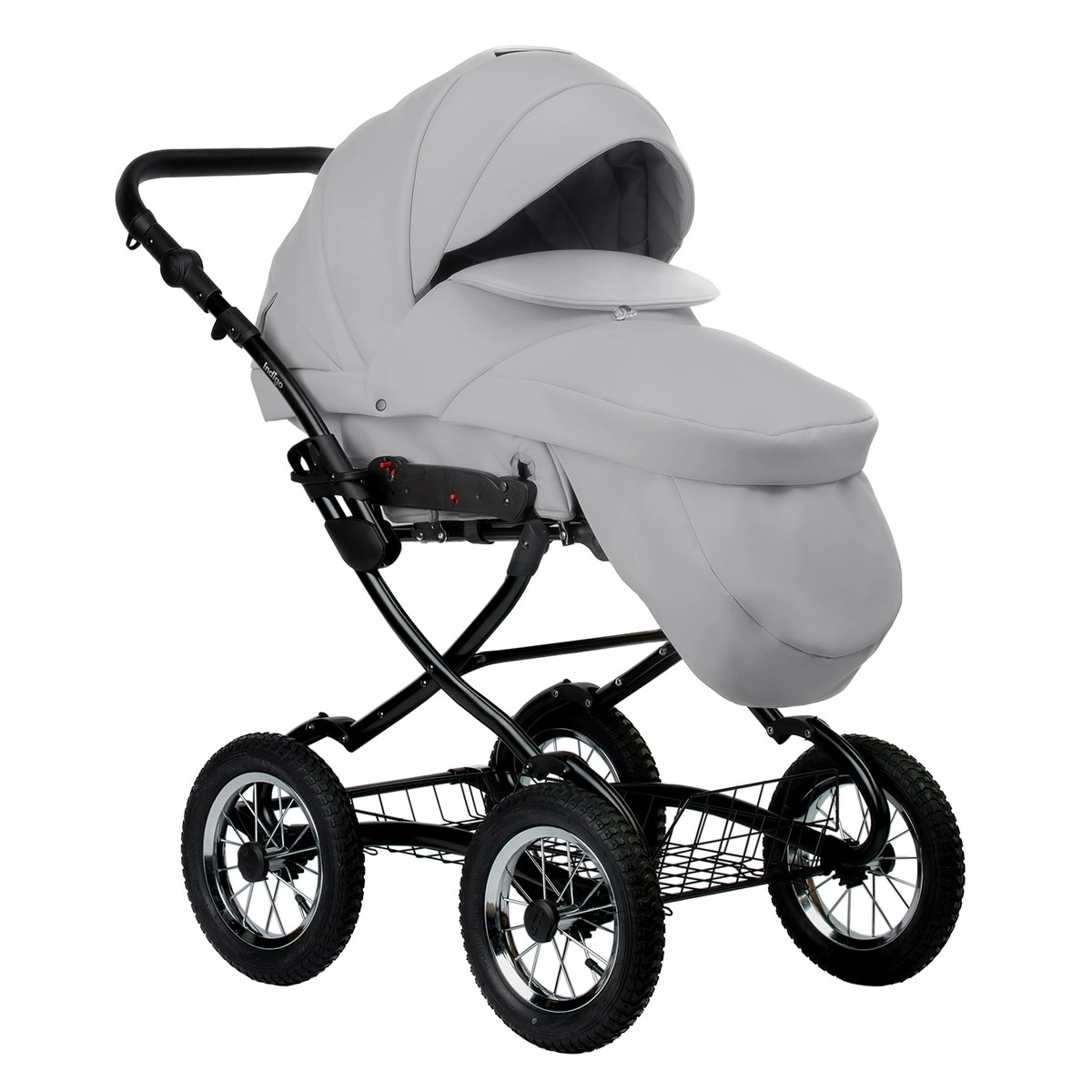 Коляска 2 в 1 Indigo BARBARA ECO Classic св.серая кожа 2cysl6jayro8kem62qw08zo0qjkvhcg5