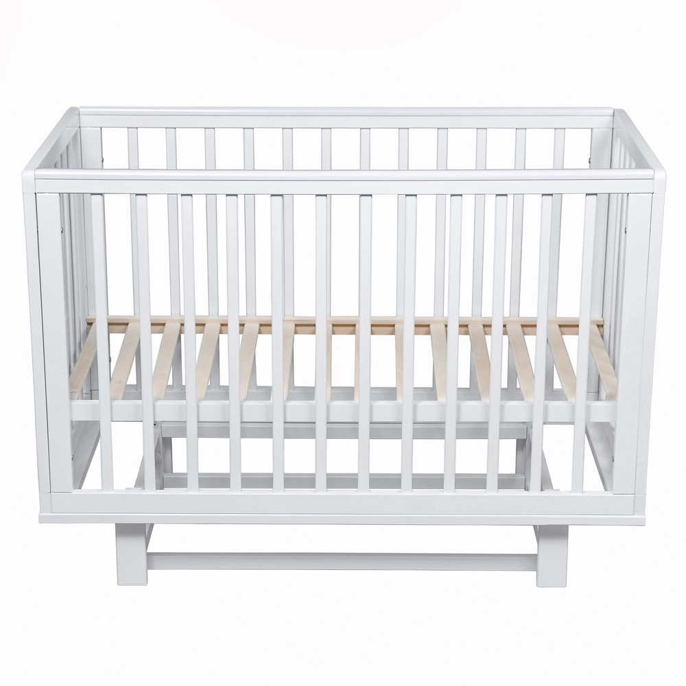 Детская кроватка Pituso Mirage продольный маятник Белый-белый d1r4s01pbes7qrdyjj2vdee157kax1eb