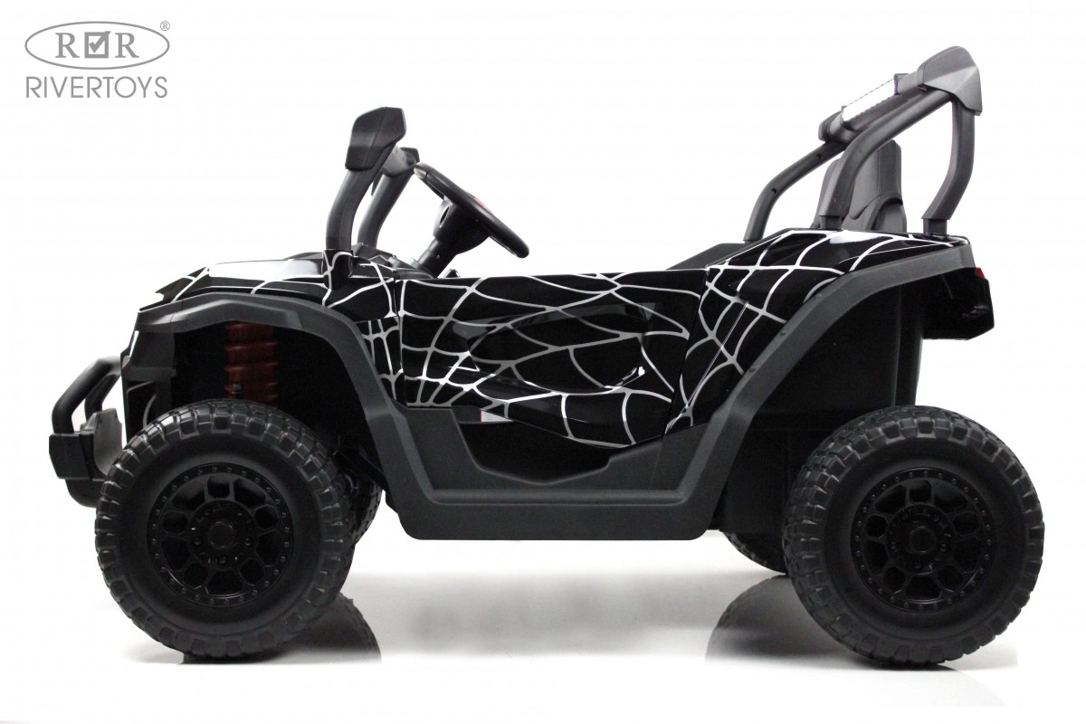 Детский электромобиль RiverToys Buggy P333PP черный Spider yzbks17vvqvntcpv5vyak20q5anpfrc2
