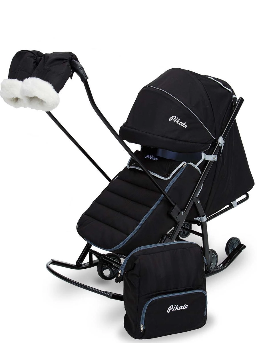 Санки-коляска Pikate Onyx чёрный um5953983gfixvd75hapd9e31j75drzl