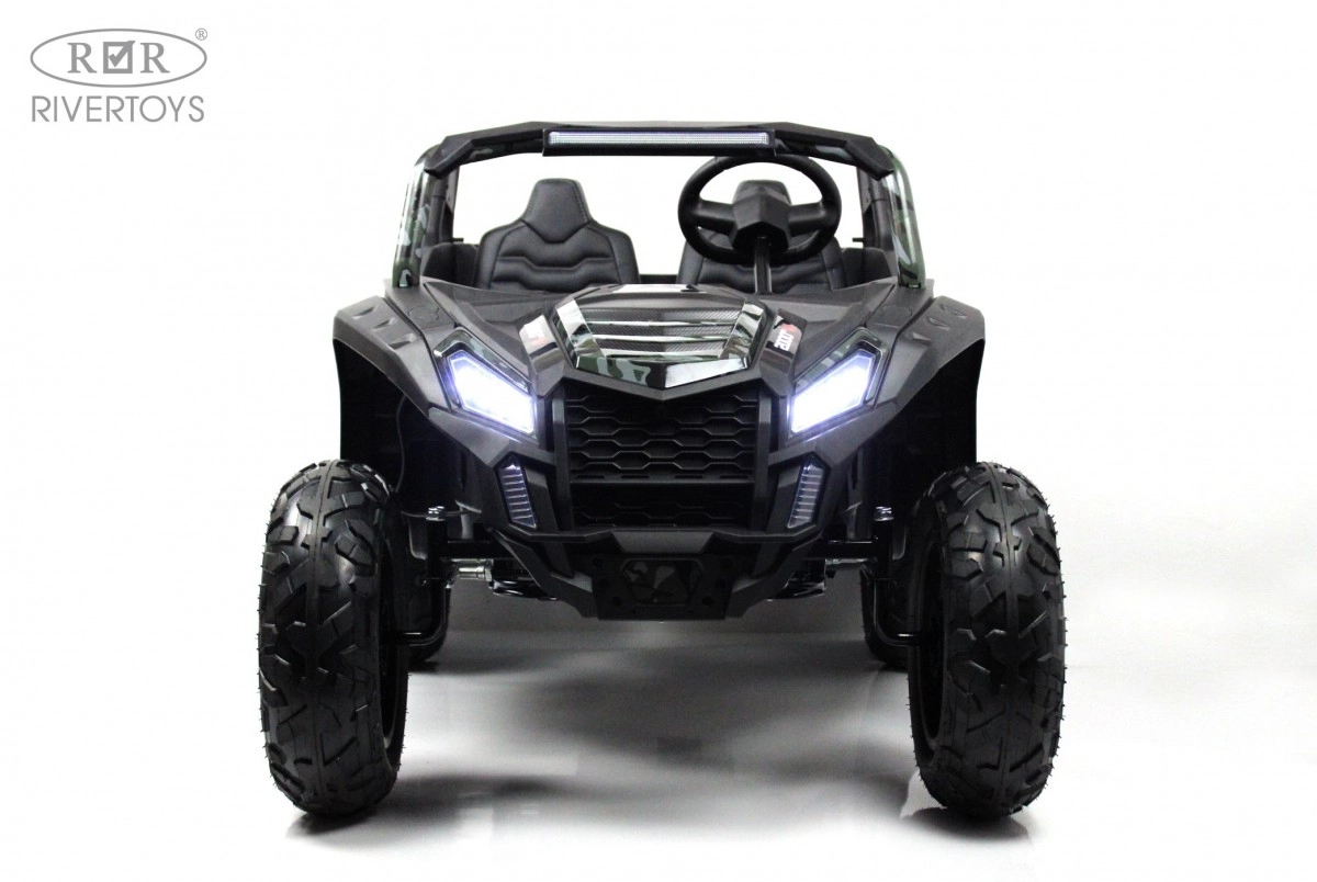 Детский электромобиль RiverToys M222MM зеленый камуфляж 34nscvhc9rorjmbpn47ili4mc990o7tl