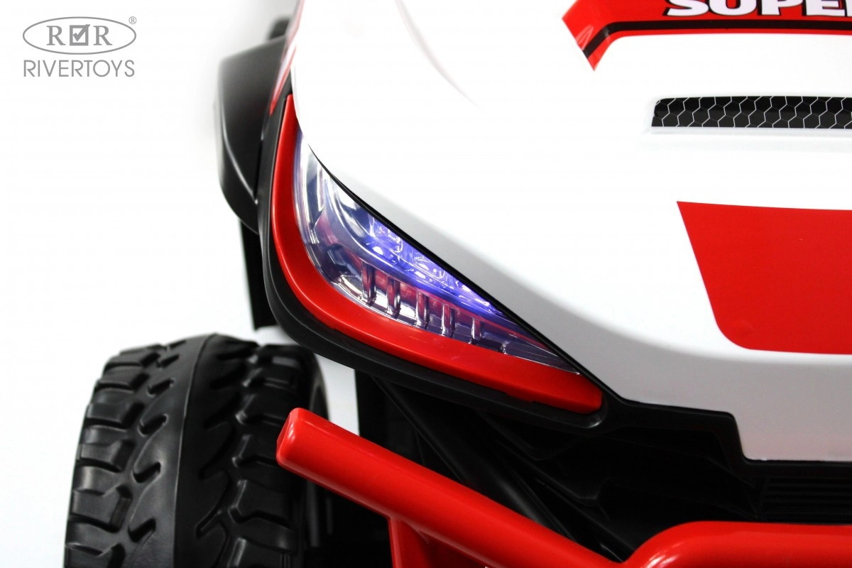Детский электромобиль RiverToys L888LL красный b24jz413vctk68gn2vrjwixx9maeq8ys